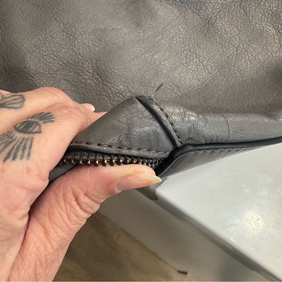 Botkier Gray Leather Tote - Picture 9 of 12